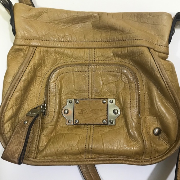 b. makowsky Handbags - B Makowsky leather crossbody purse handbag